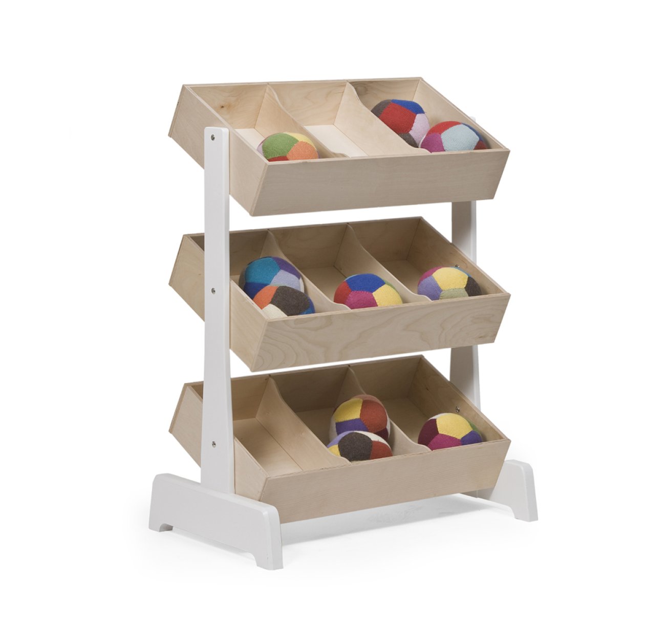 Toy store coffre à jouets - Blanc/Bouleau